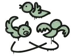 Graffiti Dizzy (Cash Green) - Preço e onde comprar no CS2