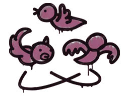 Graffiti Dizzy (Princess Pink) - Preço e onde comprar no CS2