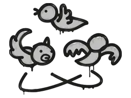 Graffiti Dizzy (Shark White) - Preço e onde comprar no CS2