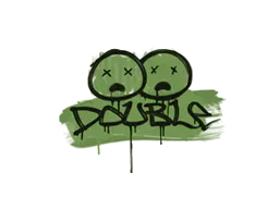 Graffiti Double (Battle Green) - Preço e onde comprar no CS2