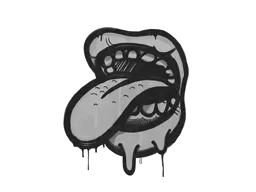 Graffiti Eat It (Shark White) - Preço e onde comprar no CS2