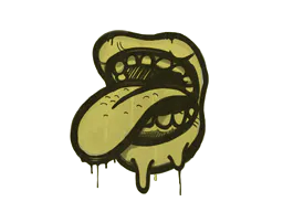 Graffiti Eat It (Tracer Yellow) - Preço e onde comprar no CS2