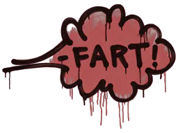 Graffiti Fart (Blood Red) - Preço e onde comprar no CS2