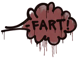 Graffiti Fart (Brick Red) - Preço e onde comprar no CS2