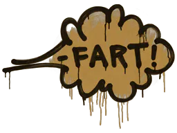 Graffiti Fart (Desert Amber) - Preço e onde comprar no CS2