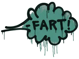 Graffiti Fart (Frog Green) - Preço e onde comprar no CS2
