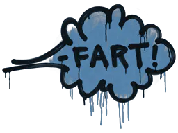 Graffiti Fart (Monarch Blue) - Preço e onde comprar no CS2