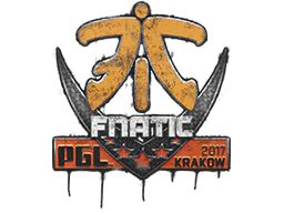 Graffiti Fnatic | Krakow 2017 - Preço e onde comprar no CS2