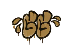 Graffiti GGWP (Desert Amber) - Preço e onde comprar no CS2