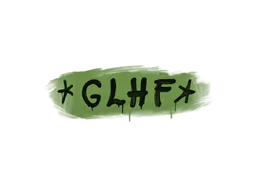 Graffiti GLHF (Battle Green) - Preço e onde comprar no CS2
