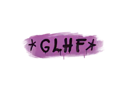 Graffiti GLHF (Bazooka Pink) - Preço e onde comprar no CS2