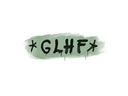Graffiti GLHF (Cash Green) - Preço e onde comprar no CS2