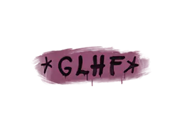 Graffiti GLHF (Princess Pink) - Preço e onde comprar no CS2