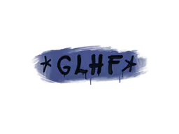 Graffiti GLHF (SWAT Blue) - Preço e onde comprar no CS2