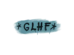 Graffiti GLHF (Wire Blue) - Preço e onde comprar no CS2