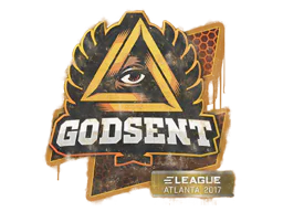 Graffiti GODSENT | Atlanta 2017 - Preço e onde comprar no CS2