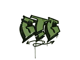 Graffiti GTG (Battle Green) - Preço e onde comprar no CS2