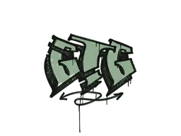 Graffiti GTG (Cash Green) - Preço e onde comprar no CS2