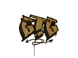 Graffiti GTG (Desert Amber) - Preço e onde comprar no CS2