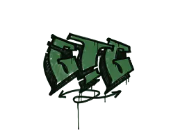 Graffiti GTG (Jungle Green) - Preço e onde comprar no CS2