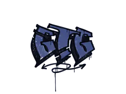Graffiti GTG (SWAT Blue) - Preço e onde comprar no CS2