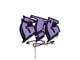 Graffiti GTG (Violent Violet) - Preço e onde comprar no CS2