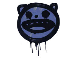 Graffiti Happy Cat (SWAT Blue) - Preço e onde comprar no CS2