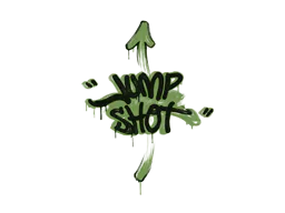 Graffiti Jump Shot (Battle Green) - Preço e onde comprar no CS2