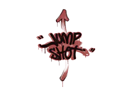 Graffiti Jump Shot (Blood Red) - Preço e onde comprar no CS2