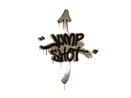 Graffiti Jump Shot (Dust Brown) - Preço e onde comprar no CS2