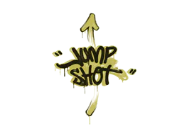 Graffiti Jump Shot (Tracer Yellow) - Preço e onde comprar no CS2