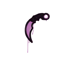 Graffiti Karambit (Bazooka Pink) - Preço e onde comprar no CS2