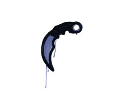 Graffiti Karambit (SWAT Blue) - Preço e onde comprar no CS2