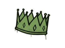 Graffiti King Me (Battle Green) - Preço e onde comprar no CS2