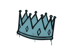 Graffiti King Me (Wire Blue) - Preço e onde comprar no CS2