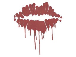 Graffiti Kiss (Blood Red) - Preço e onde comprar no CS2
