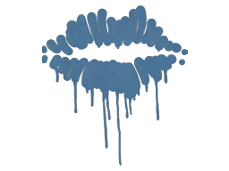 Graffiti Kiss (Monarch Blue) - Preço e onde comprar no CS2