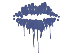 Graffiti Kiss (SWAT Blue) - Preço e onde comprar no CS2