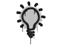 Graffiti Lightbulb (Shark White) - Preço e onde comprar no CS2
