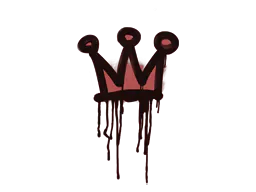 Graffiti Little Crown (Blood Red) - Preço e onde comprar no CS2