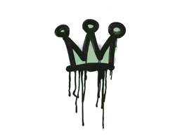 Graffiti Little Crown (Cash Green) - Preço e onde comprar no CS2