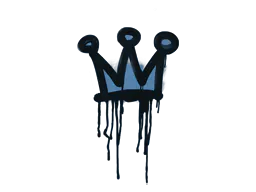 Graffiti Little Crown (Monarch Blue) - Preço e onde comprar no CS2