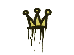 Graffiti Little Crown (Tracer Yellow) - Preço e onde comprar no CS2