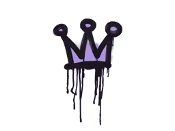 Graffiti Little Crown (Violent Violet) - Preço e onde comprar no CS2