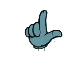 Graffiti Loser (Wire Blue) - Preço e onde comprar no CS2