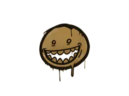 Graffiti Mr. Teeth (Desert Amber) - Preço e onde comprar no CS2