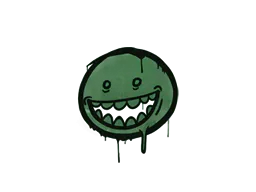 Graffiti Mr. Teeth (Jungle Green) - Preço e onde comprar no CS2