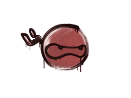 Graffiti Ninja (Blood Red) - Preço e onde comprar no CS2