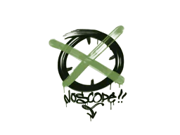 Graffiti Noscope (Battle Green) - Preço e onde comprar no CS2