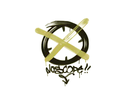 Graffiti Noscope (Tracer Yellow) - Preço e onde comprar no CS2